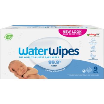Water Wipes Baby Wipes 9 Pack servetele delicate pentru copii notino.ro