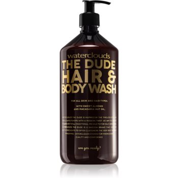 Waterclouds The Dude Hair & Body Wash 2 in 1 gel de dus si sampon