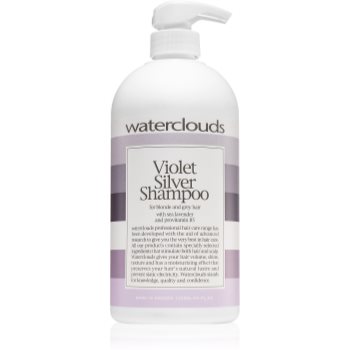 Waterclouds Violet Silver Shampoo sampon pentru neutralizarea tonurilor de galben image15