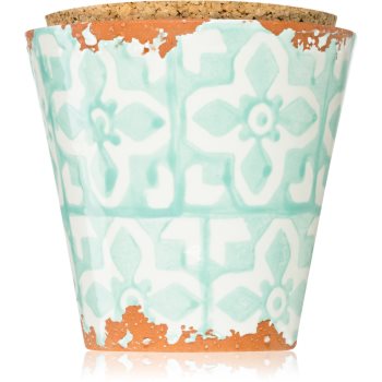 Wax design mosaic green mint lumânare parfumată