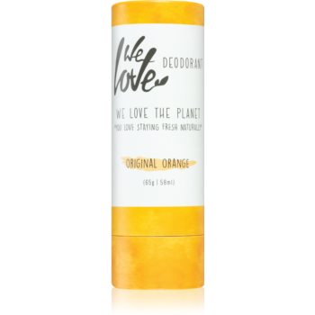 We Love The Planet You Love Staying Fresh Naturally Original Orange deodorant stick natural notino.ro