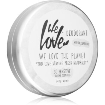 We Love The Planet You Love Staying Fresh Naturally So Sensitive crema deo organica pentru piele sensibila