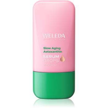 Weleda Serum Drops Slow Aging Astaxanthin ser pentru uniformizare pentru intinerirea pielii