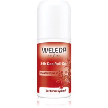 Weleda Pomegranate deodorant roll-on fără săruri de aluminiu 24 de ore notino.ro