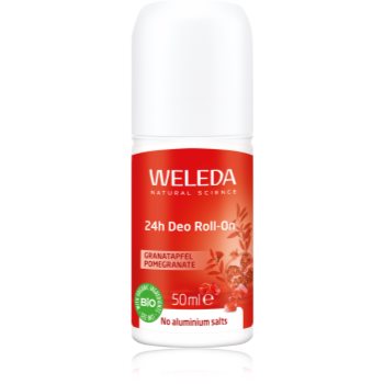 Weleda Pomegranate дезодорант roll-on без вмісту солей алюмінію 24 години 50 мл
