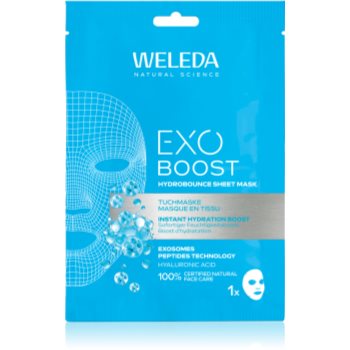 Weleda Exo Boost mască textilă hidratantă