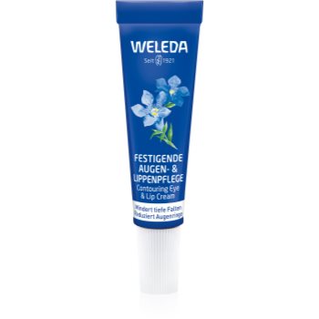 Weleda Blue Gentian & Edelweiss crema cu efect de lifting pentru conturul ochilor si buzelor