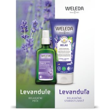 Weleda Lavender set cadou (cu efect calmant)