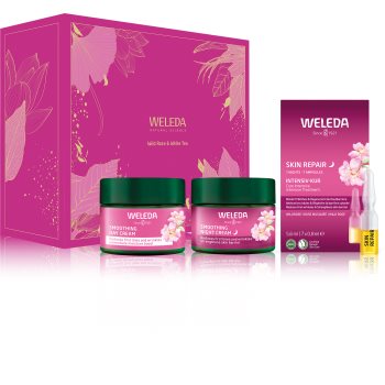 Weleda Wild Rose & White Tea set cadou pentru o piele mai luminoasa
