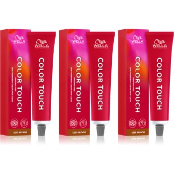 Wella Professionals Color Touch Deep Browns фарба для волосся вигідна упаковка відтінок 5/73