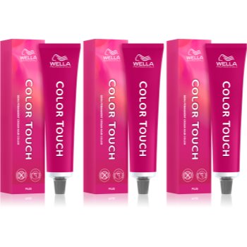 Wella Professionals Color Touch Plus деміперманентна фарба для волосся вигідна упаковка відтінок 88/03