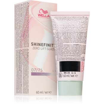 Wella Professionals Shinefinity Zero Lift Glaze vopsea de păr demipermanentă
