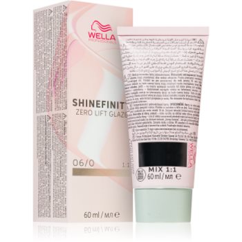 Wella Professionals Shinefinity Zero Lift Glaze vopsea de păr demipermanentă