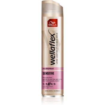 Wella Wellaflex Sensitive fixativ păr pentru fixare medie fara parfum notino.ro imagine noua