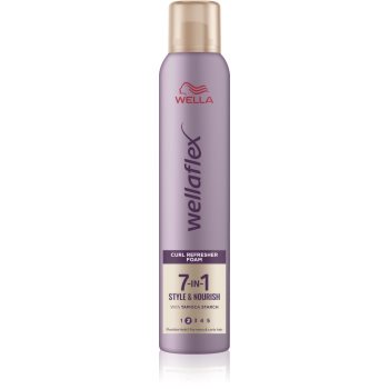 Wella Wellaflex 7in1 spumă fixatoare pentru onduleuri extreme Spume pentru păr, Wella Wellaflex 7in1 spumă fixatoare pentru onduleuri extreme - Sellmag.ro
