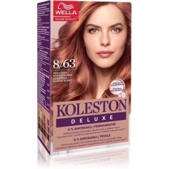 Wella Koleston Deluxe фарба для волосся без аміаку відтінок 8/63 Light Rose Gold 100 мл