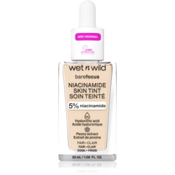 Wet n Wild Bare Focus Niacinamide Skin Tint machiaj ușor de hidratare