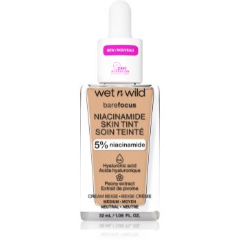 Wet n Wild Bare Focus Niacinamide Skin Tint machiaj ușor de hidratare