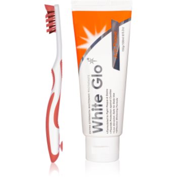  Periute, White Glo Anti-Plaque set pentru dinti - Sellmag.ro