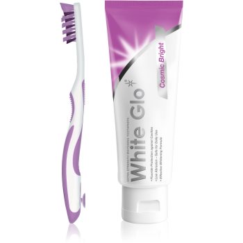  Periute, White Glo Cosmic Bright set pentru dinti - Sellmag.ro