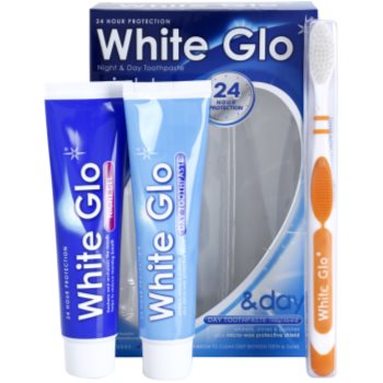 White Glo Night & Day Toothpaste Set set pentru îngrijirea dentară