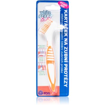 White pearl smile denture perie pentru proteza dentara