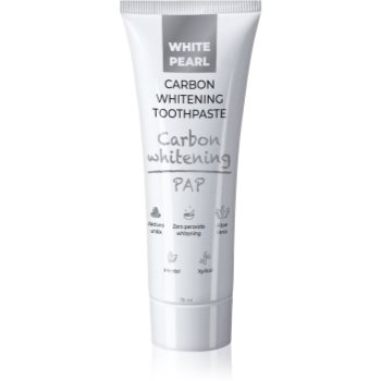 White Pearl PAP Carbon Whitening pasta de dinti pentru albire notino.ro