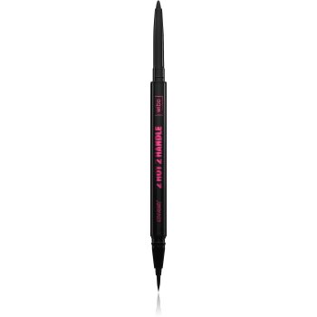 Wibo 2 Hot 2 Handle Eyeliner & Eyepencil двосторонній олівець для очей 2 в 1 1 кс
