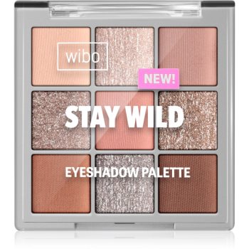 Wibo Stay Wild Eyeshadow Palette paletă cu farduri de ochi Machiaj, Wibo Stay Wild Eyeshadow Palette paletă cu farduri de ochi - Sellmag.ro