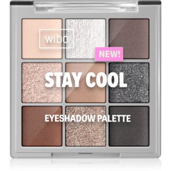 Wibo Stay Cool Eyeshadow Palette paletă cu farduri de ochi Machiaj, Wibo Stay Cool Eyeshadow Palette paletă cu farduri de ochi - Sellmag.ro