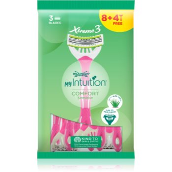 Wilkinson Sword My Intuition Xtreme3 Sensitive aparat de ras de unică folosință 8 + 4 bucati