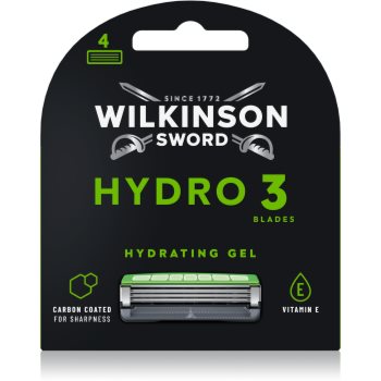 Wilkinson Sword Hydro3 Skin Protection Black Edition capete de schimb