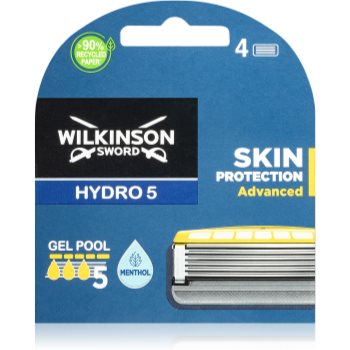 Wilkinson Sword Hydro5 Skin Protection Advanced aparat de ras rezerva lama 4 pc