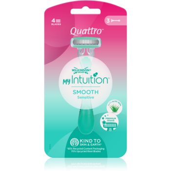 Wilkinson Sword Quattro for Women My Intuition Smooth aparat de ras de unică folosință