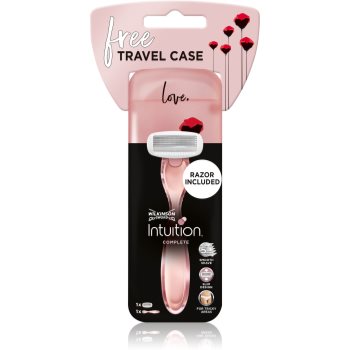 Wilkinson Sword Intuition Complete Travel Case aparat de barbierit pentru calatorie + capete de schimb