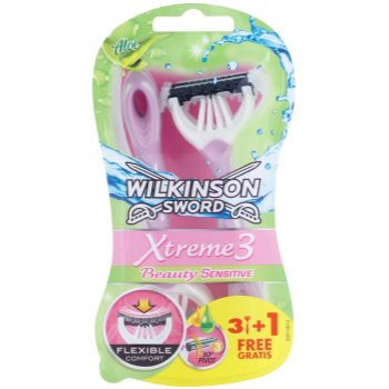 Wilkinson Sword Xtreme 3 Beauty Sensitive aparat de ras de unică folosință notino.ro imagine noua