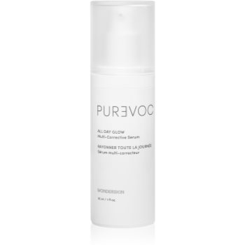 WONDERSKIN PUREVOC All Day Glow Serum ser cu efect iluminator cu efect de netezire