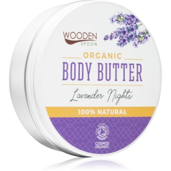 WoodenSpoon Organic Lavender Nights unt pentru corp cu lavanda
