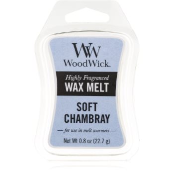 Woodwick Soft Chambray ceară pentru aromatizator