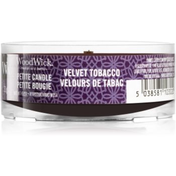 Woodwick velvet tobacco lumânare votiv