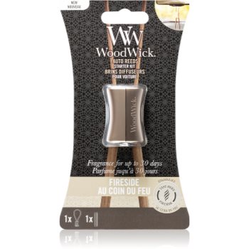 Woodwick fireside parfum pentru masina