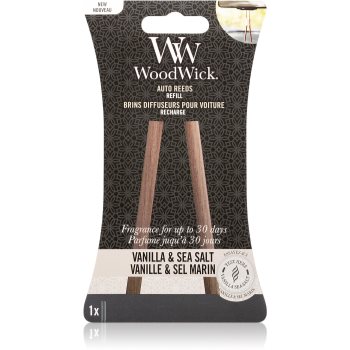 Woodwick Vanilla & Sea Salt parfum pentru masina rezervă notino.ro Parfumuri