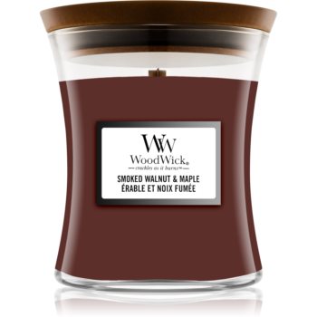 Woodwick Smoked Walnut & Maple lumânare parfumată notino.ro imagine noua