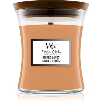 Woodwick Gilded Sands lumânare parfumată