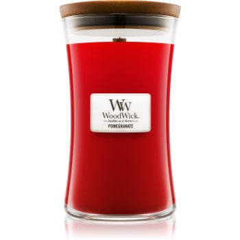 Woodwick Pomegranate lumânare parfumată cu fitil din lemn Online Ieftin Notino