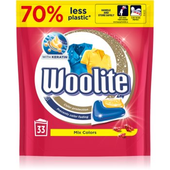 Woolite Mix Colors capsule de spălat cu keratina