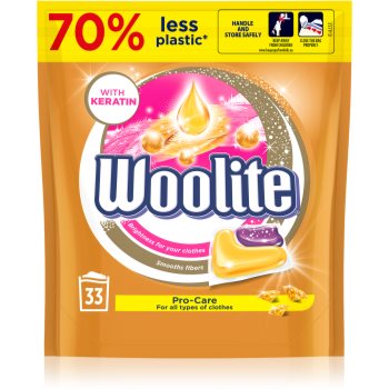 Woolite Pro-Care capsule de spălat cu keratina