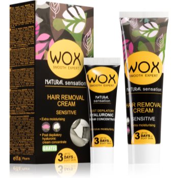 WOX Natural Sensation crema depilatoare pentru piele sensibila