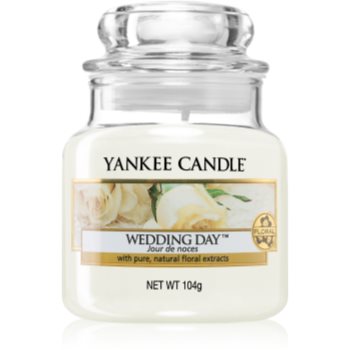 Yankee Candle Wedding Day lumanari parfumate 104 g Clasic mini