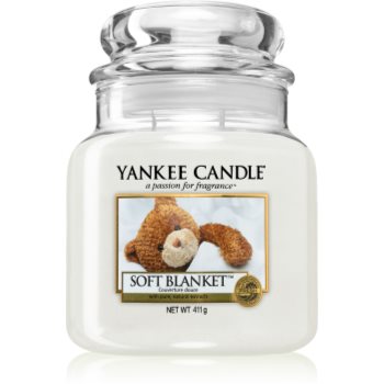 Yankee Candle Soft Blanket lumanari parfumate 411 g Clasic mediu